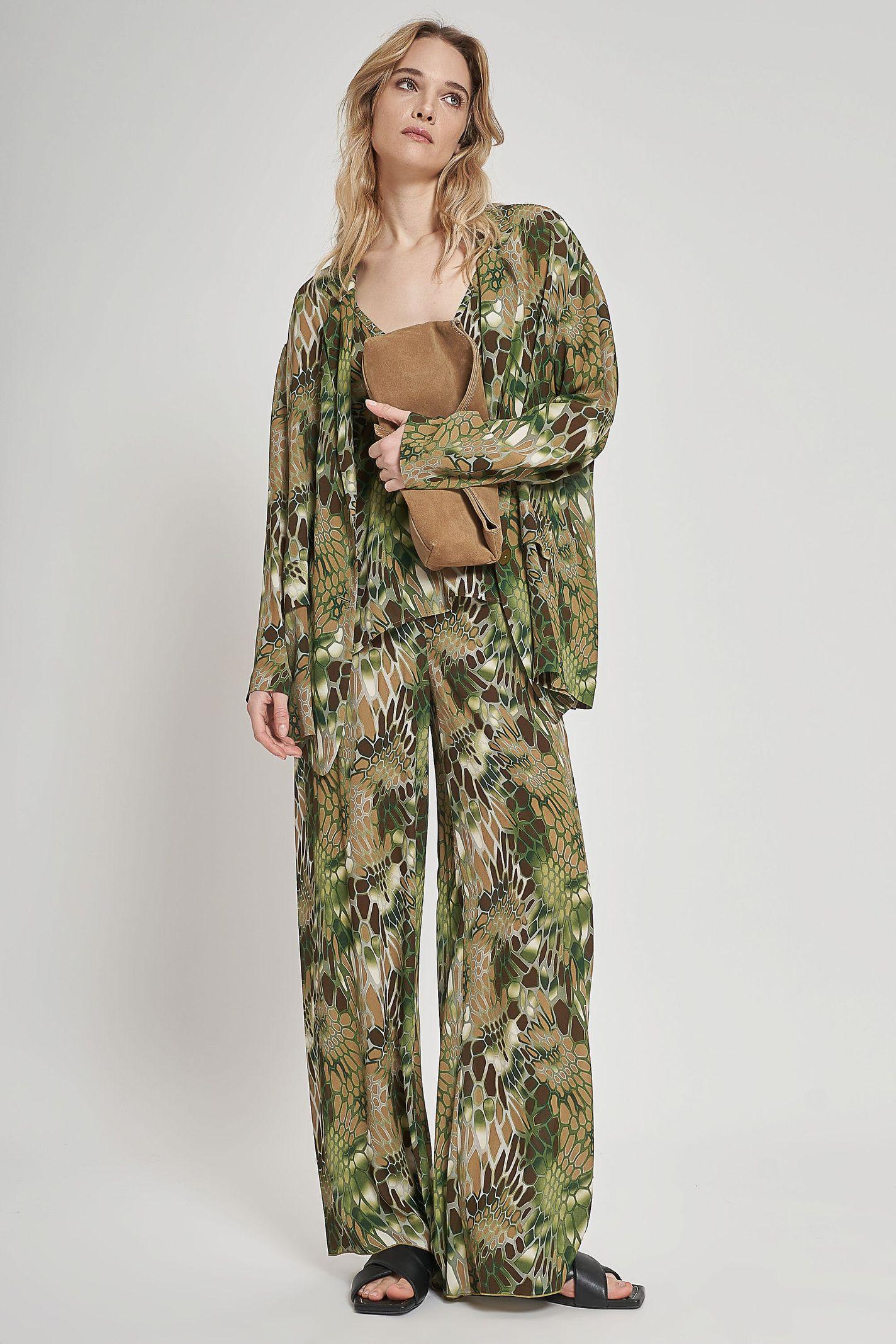 Top stampa reptile - Carla G VAEM31D6 36 CARLA G. 