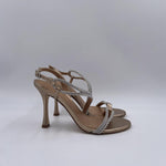 Sandalo alto con strass - Ofelia 2599 ORO OFELIA 