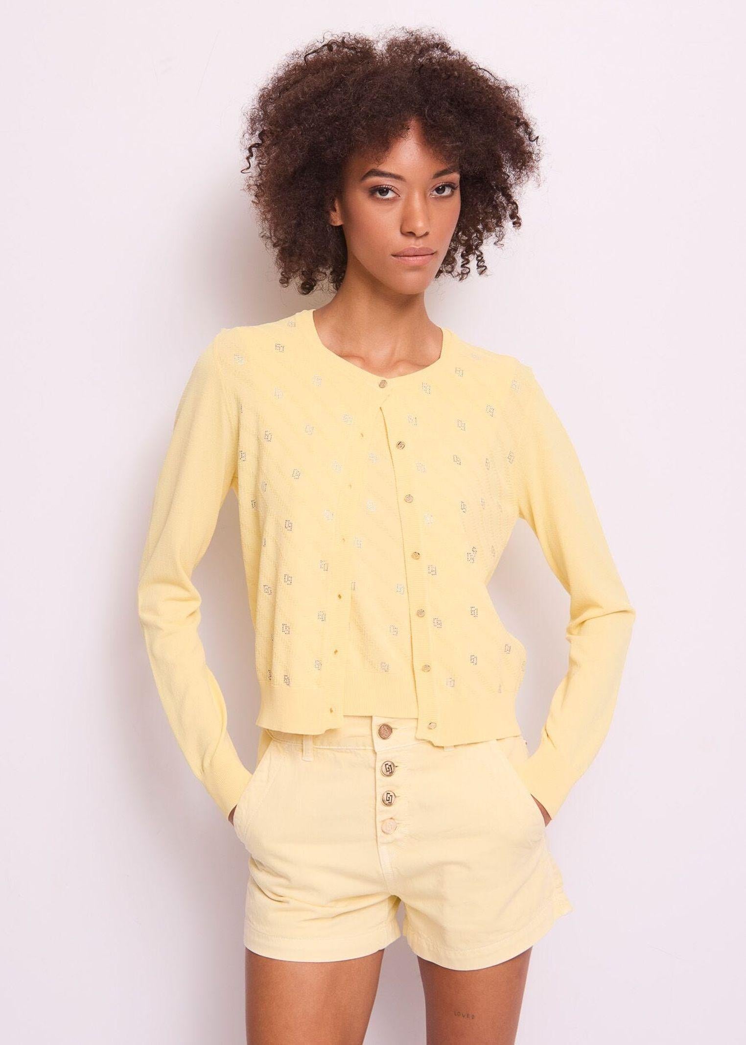 Cardigan con bottoni logati - Gaudi 511BD53003 2722 GAUDI' 
