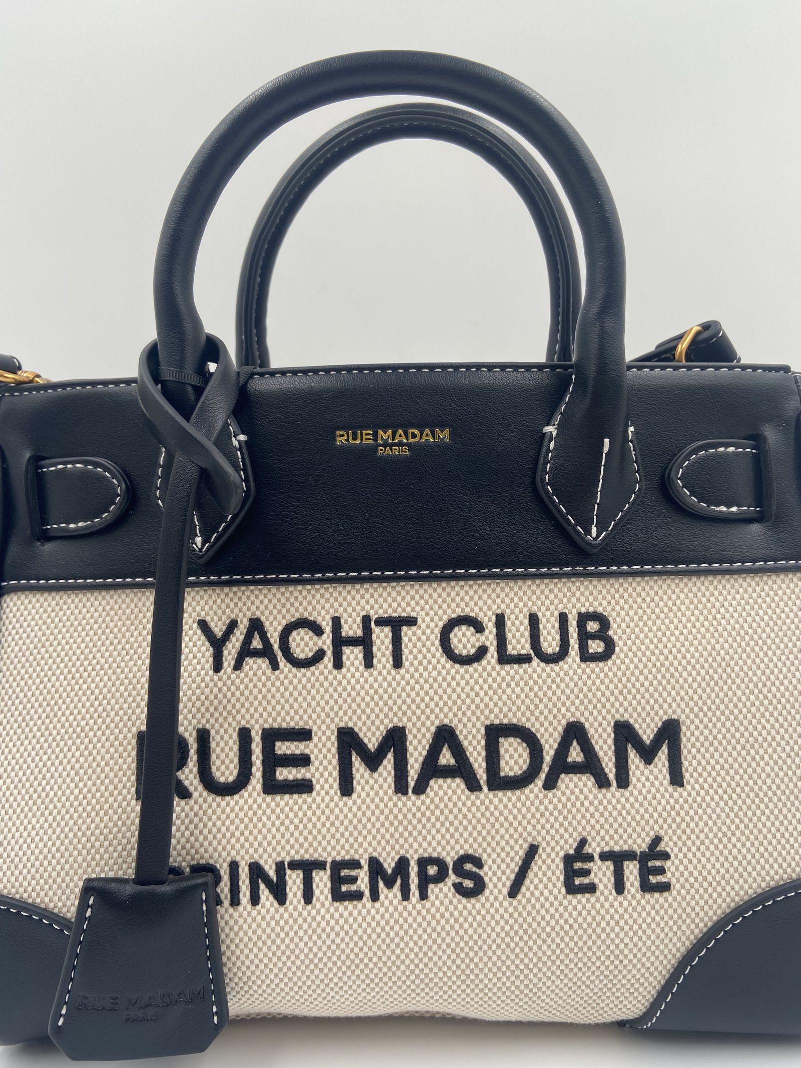 Borsa Riviera Tote mini - Rue Madam Paris RIVIERAMINITOTE NERO RUE MADAM PARIS 