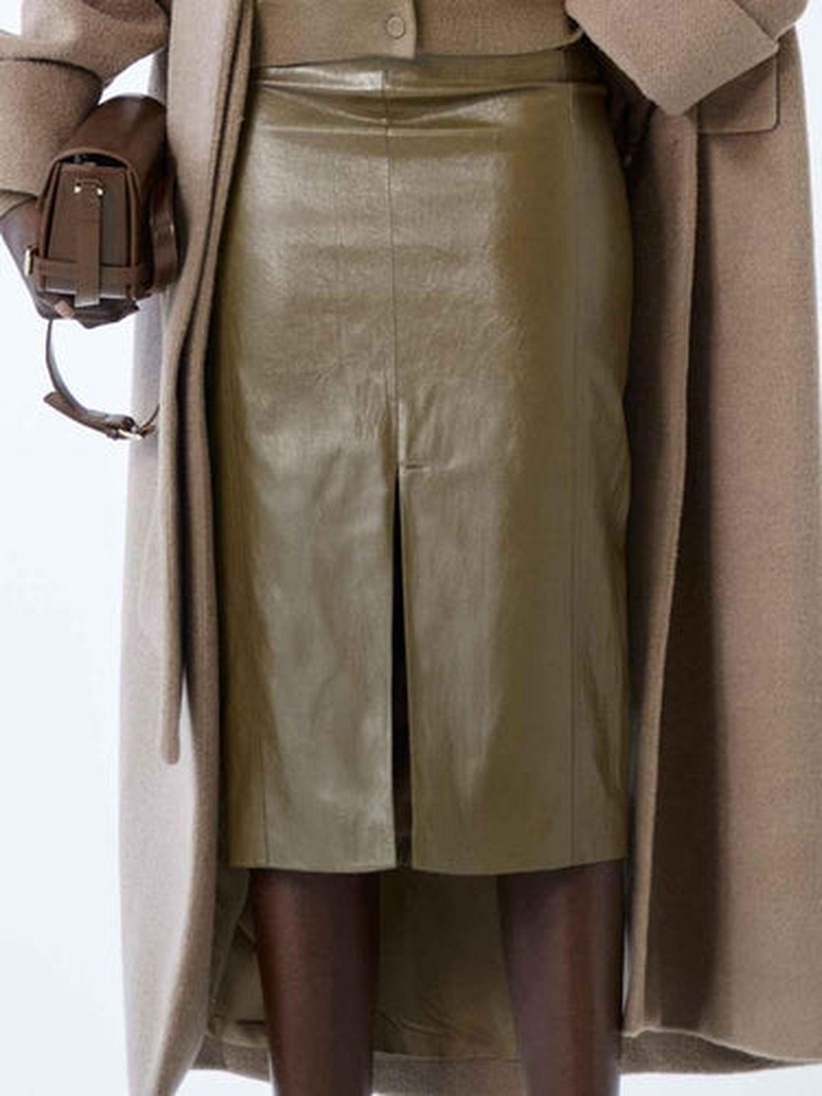 Gonna vita alta EFW250303 VERDEOLIVA ELEH 