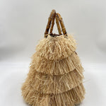 Borsa Riad Basket Frange - Rue Madam Paris RIADFRINGESBASKET FRANGENATURALE RUE MADAM PARIS 