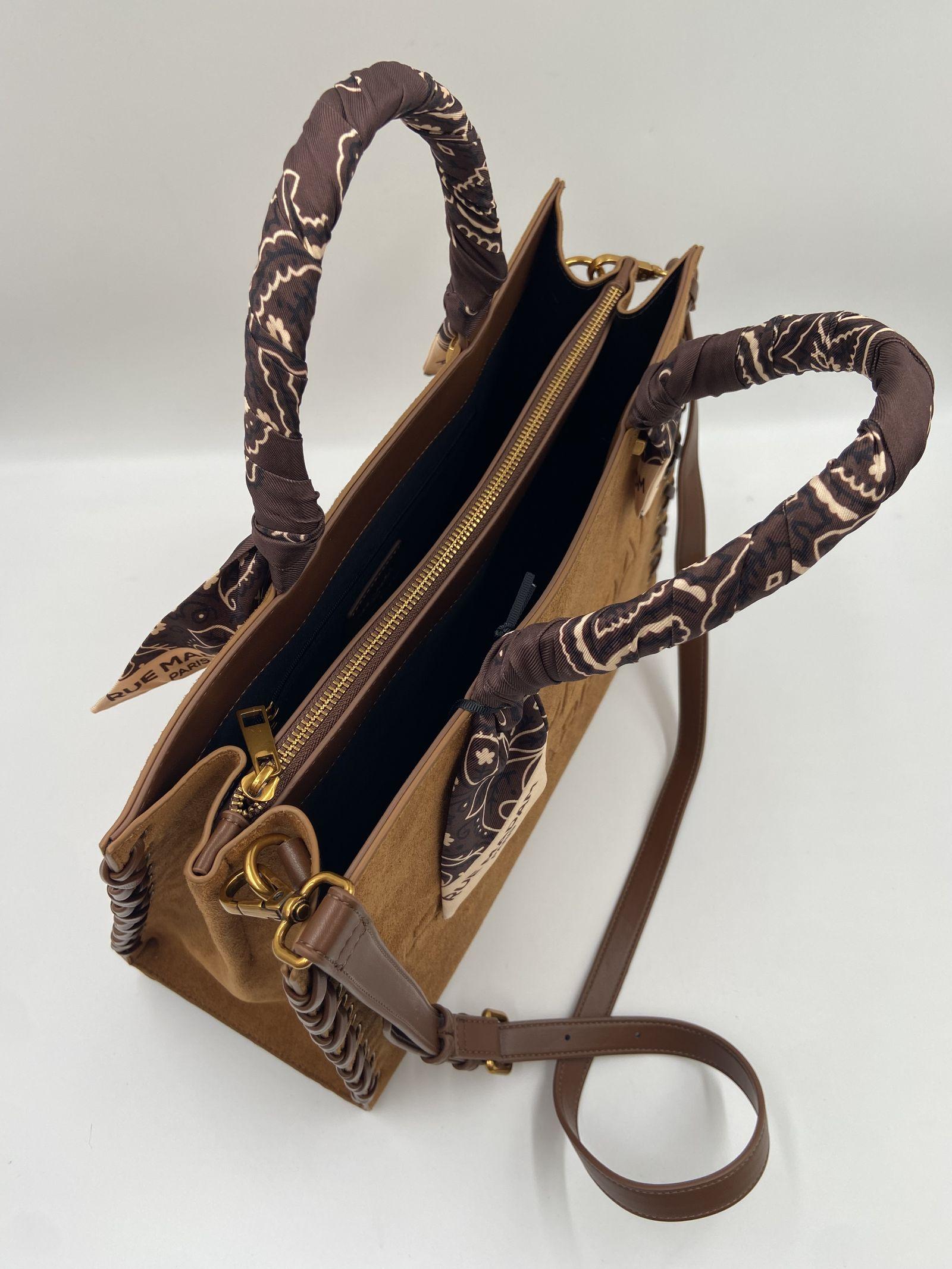 Borsa Apache tabacco 1481 COGNAC RUE MADAM PARIS 