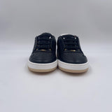 Sneakers in pelle con logo