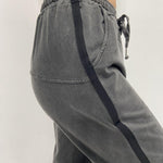 Pantalone con banda laterale - Ofelia 2558 ANTRACITE OFELIA 