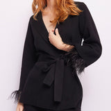 Giacca in maglia con frange 421FD33003 2001 GAUDI' 