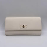 Baguette con tracolla e placca logo - Elisabetta Franchi BS32A51E2 193 ELISABETTA FRANCHI 