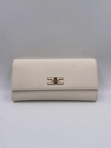 Baguette con tracolla e placca logo - Elisabetta Franchi