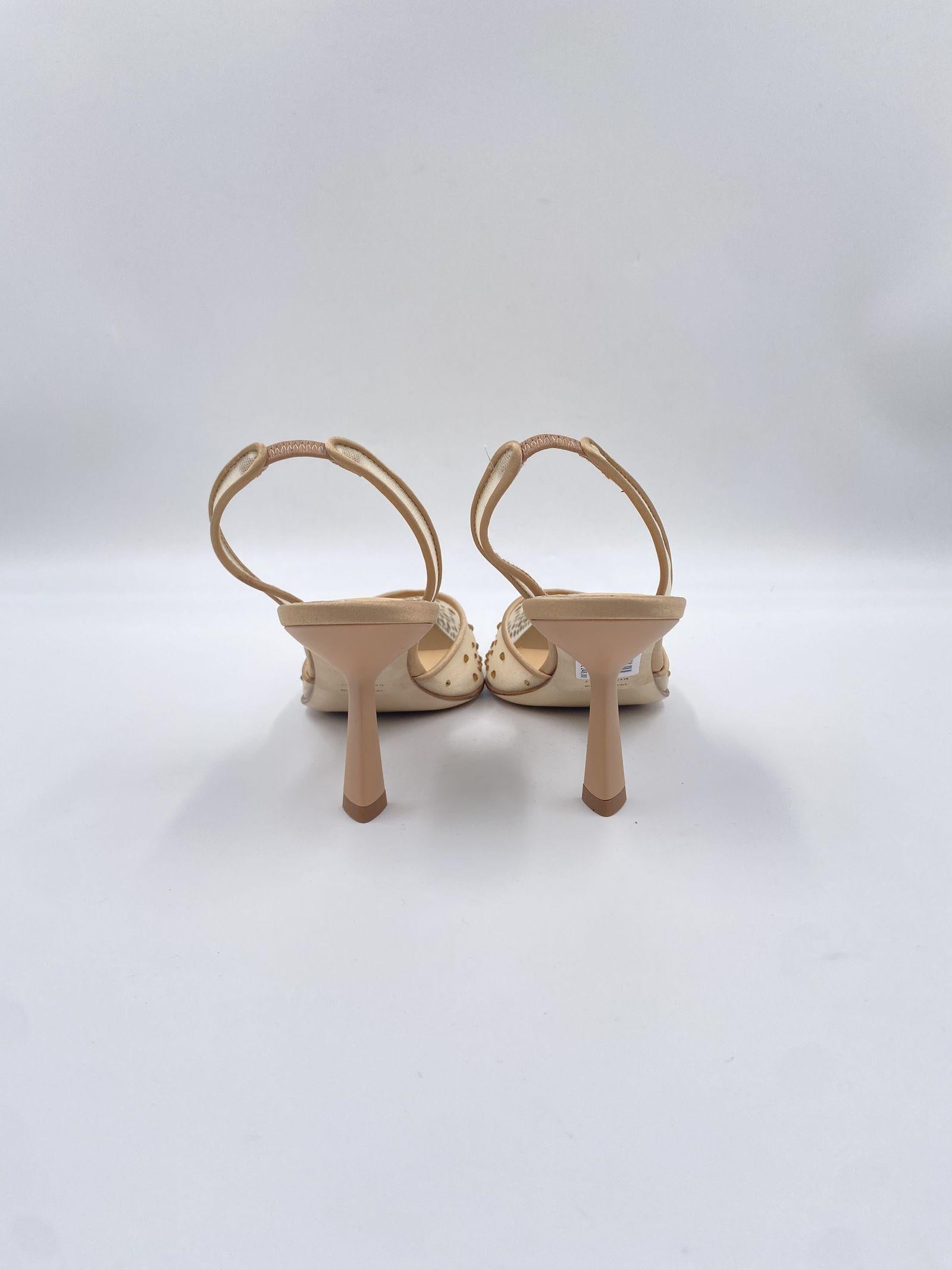 Slingback con perline - Ofelia 3048 NUDE OFELIA 