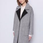 Cappotto spigato bottone unico 521BD35027 525012-01 GAUDI' 