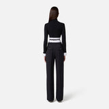 Maglia effetto camicia MK14T56E2 222 ELISABETTA FRANCHI 