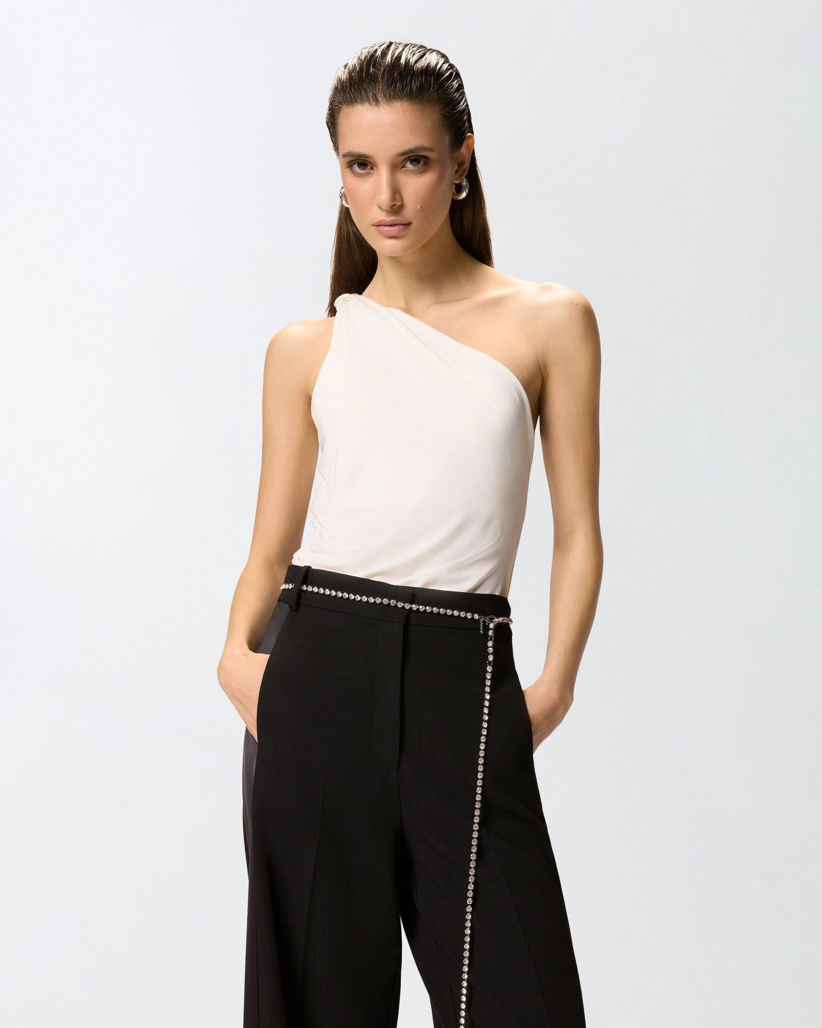 Top monospalla con nodo - Pinko 106544A37V Z05 PINKO 