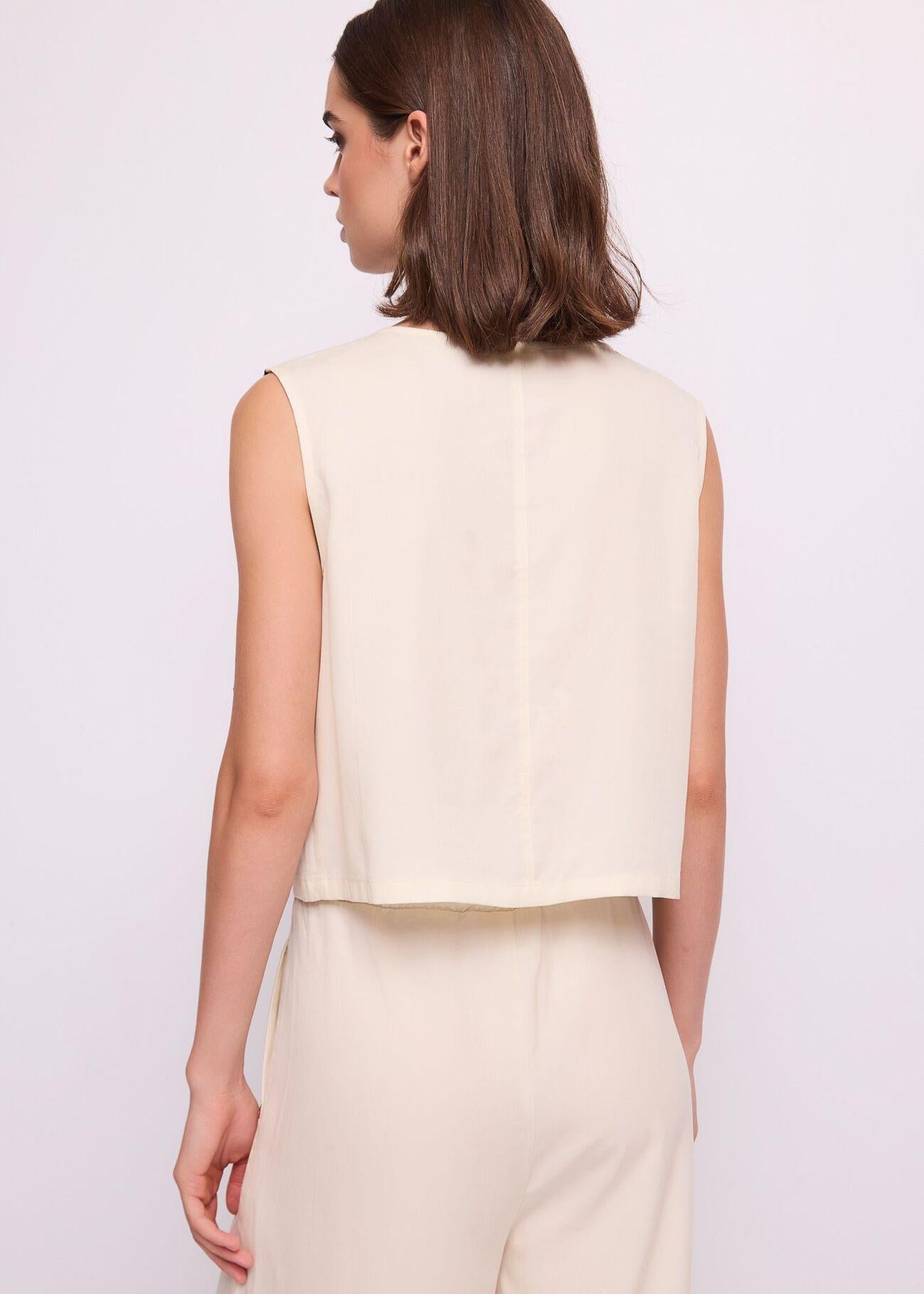 Top crop con tasconi 611BD45005 2131 GAUDI' 