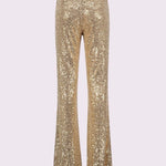 Pantalone vita alta con paillettes - Gaudi 511FD24003 2727 GAUDI' 