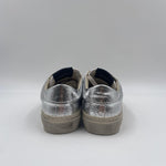 Sneakers Destroy effetto crack DESTROY-D ARGENTO STOCKTON 