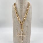 Ciondolo Croce Bizantina - Alevà BIZANTINA OROBIANCO ALEVA' 