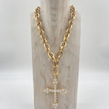 Ciondolo Croce Bizantina - Alevà BIZANTINA OROBIANCO ALEVA' 