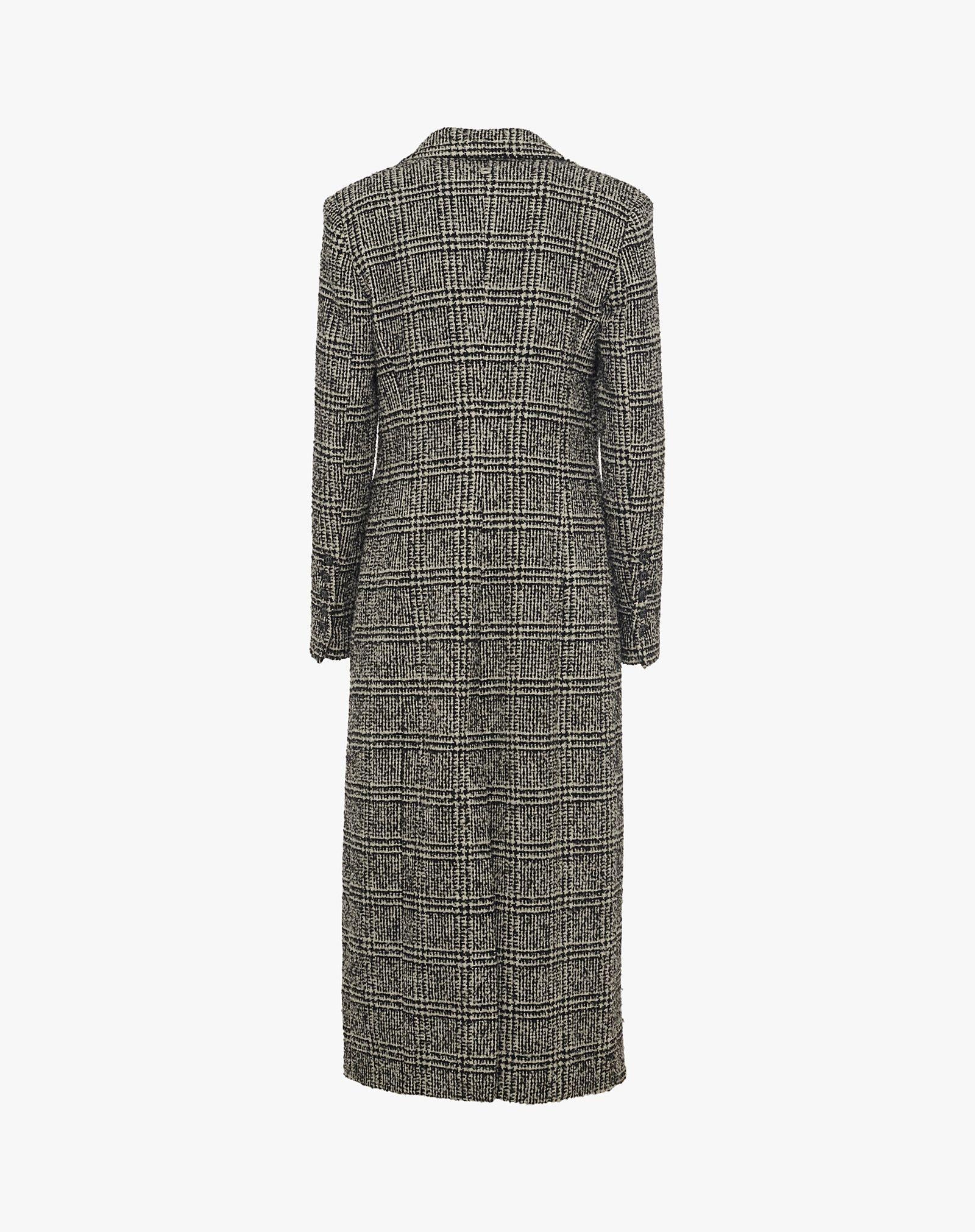 Cappotto a quadri K166AQ MA001 MANILA GRACE 