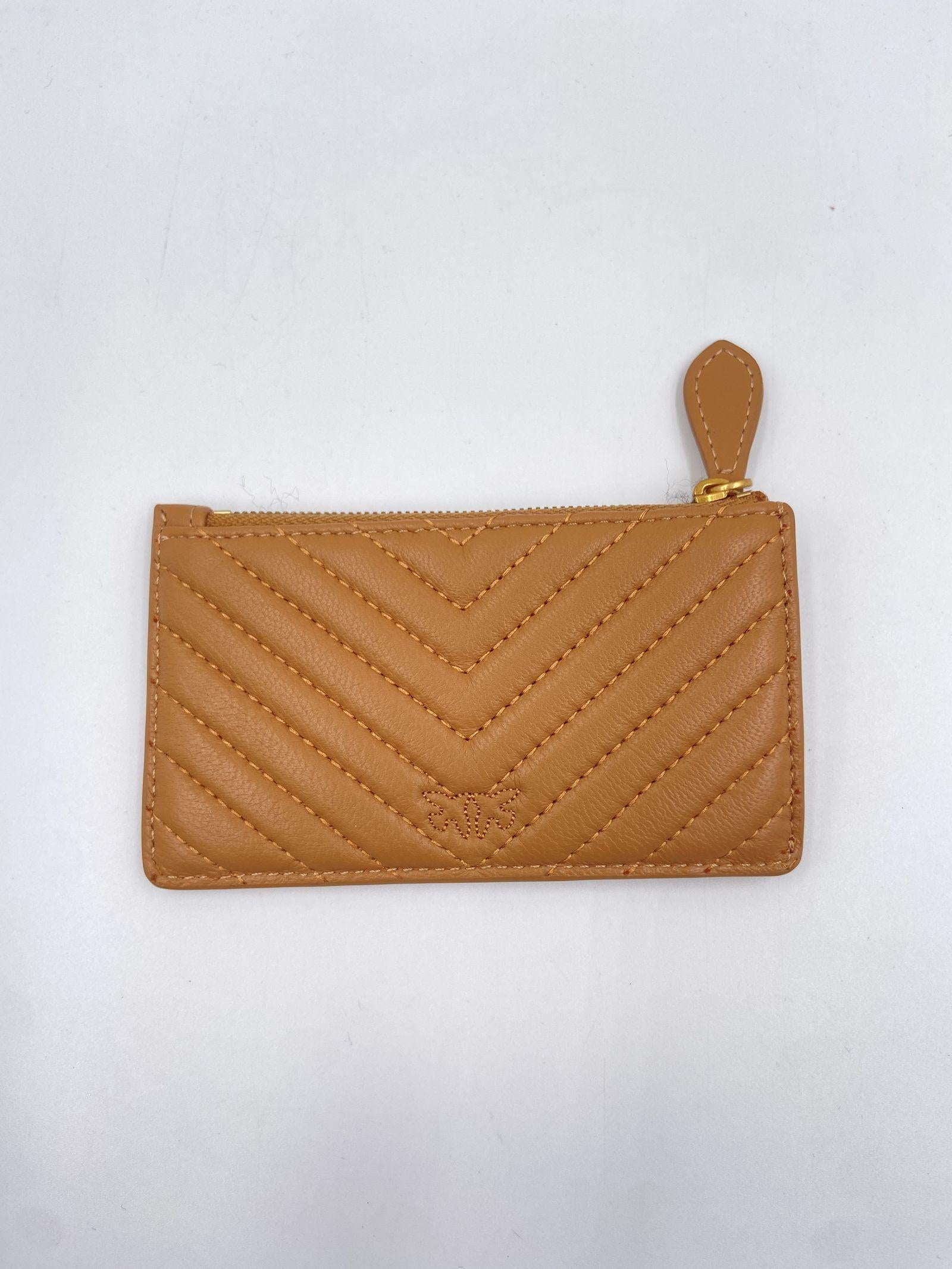 Portacarte con lavorazione chevron - Pinko 100251A0GK C83Q PINKO 