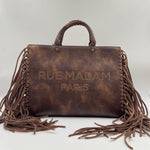 Borsa Texas 1477 MARRONE RUE MADAM PARIS 