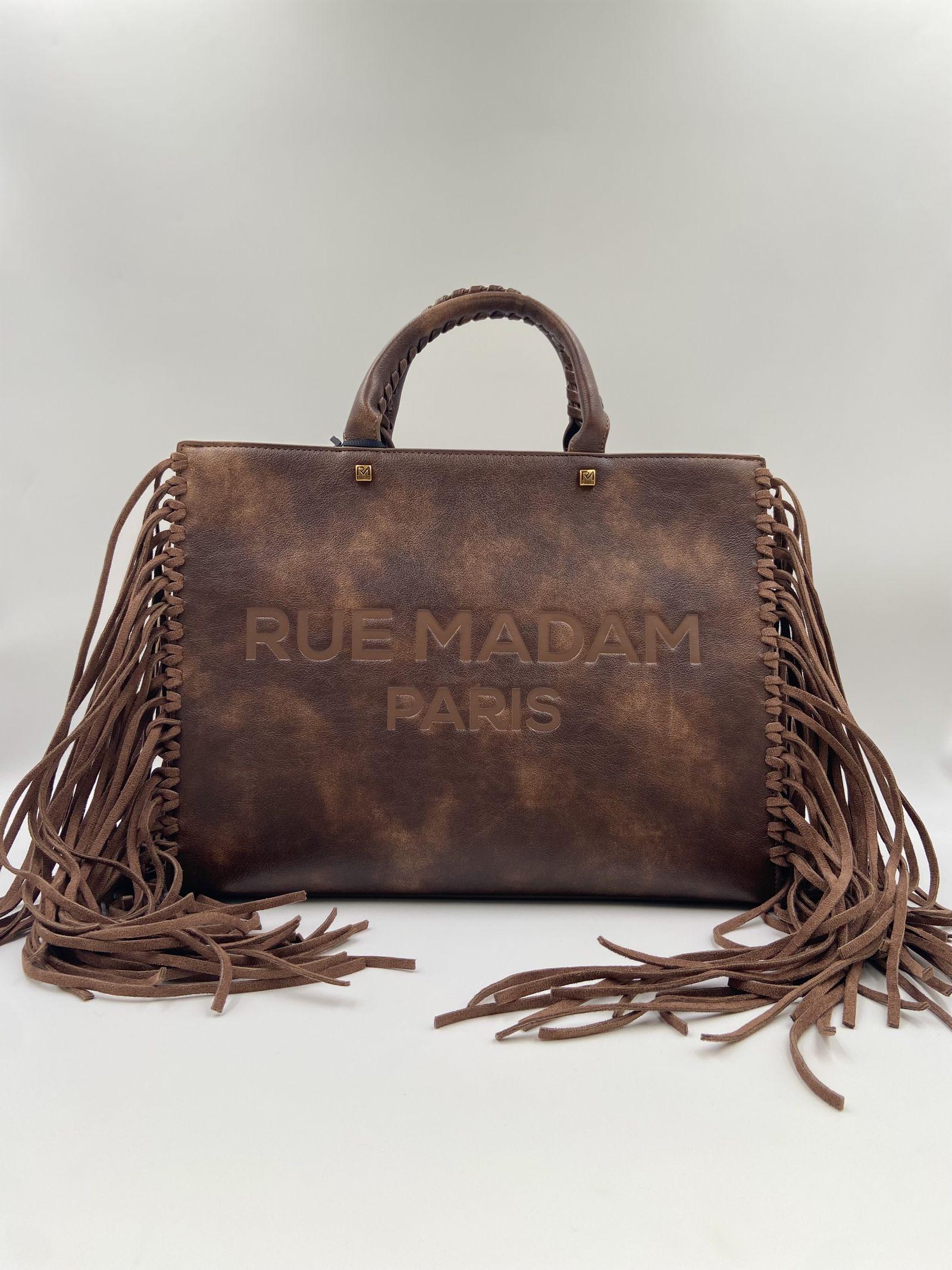 Borsa Texas 1477 MARRONE RUE MADAM PARIS 