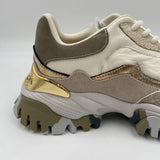 Sneakers Laugh bianco oro 2502067 BIANCOORO JOIAPARIS 