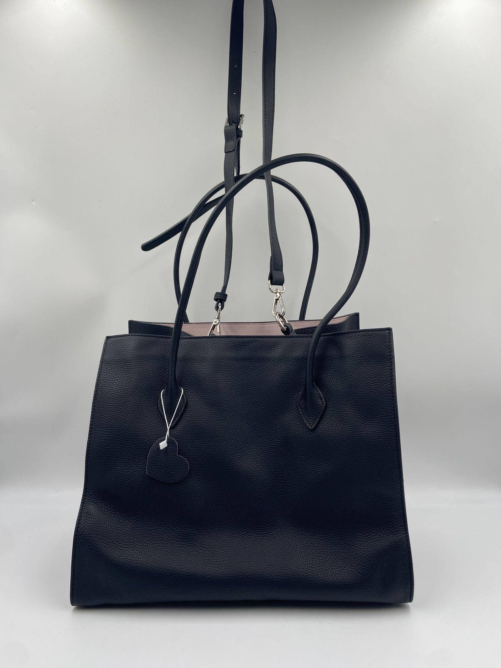 Borsa Eleh quadrata BSS26006 NERO ELEH 