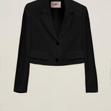 Giacca in crepe satin
