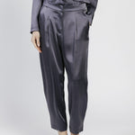Pantalone in raso con pinces PESI12D8 22 CARLA G. 