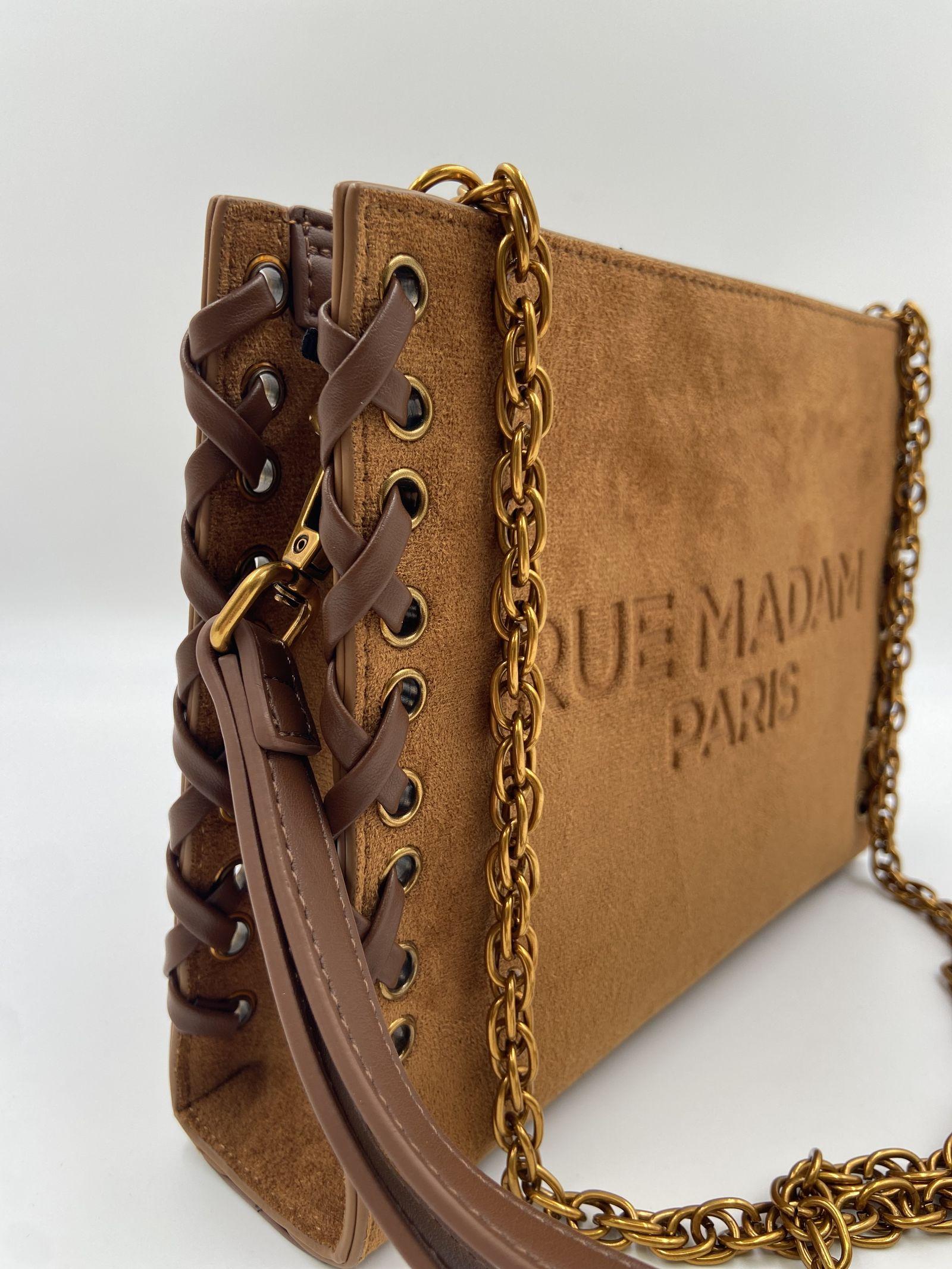 Borsa Apache Clutch 1483 COGNAC RUE MADAM PARIS 