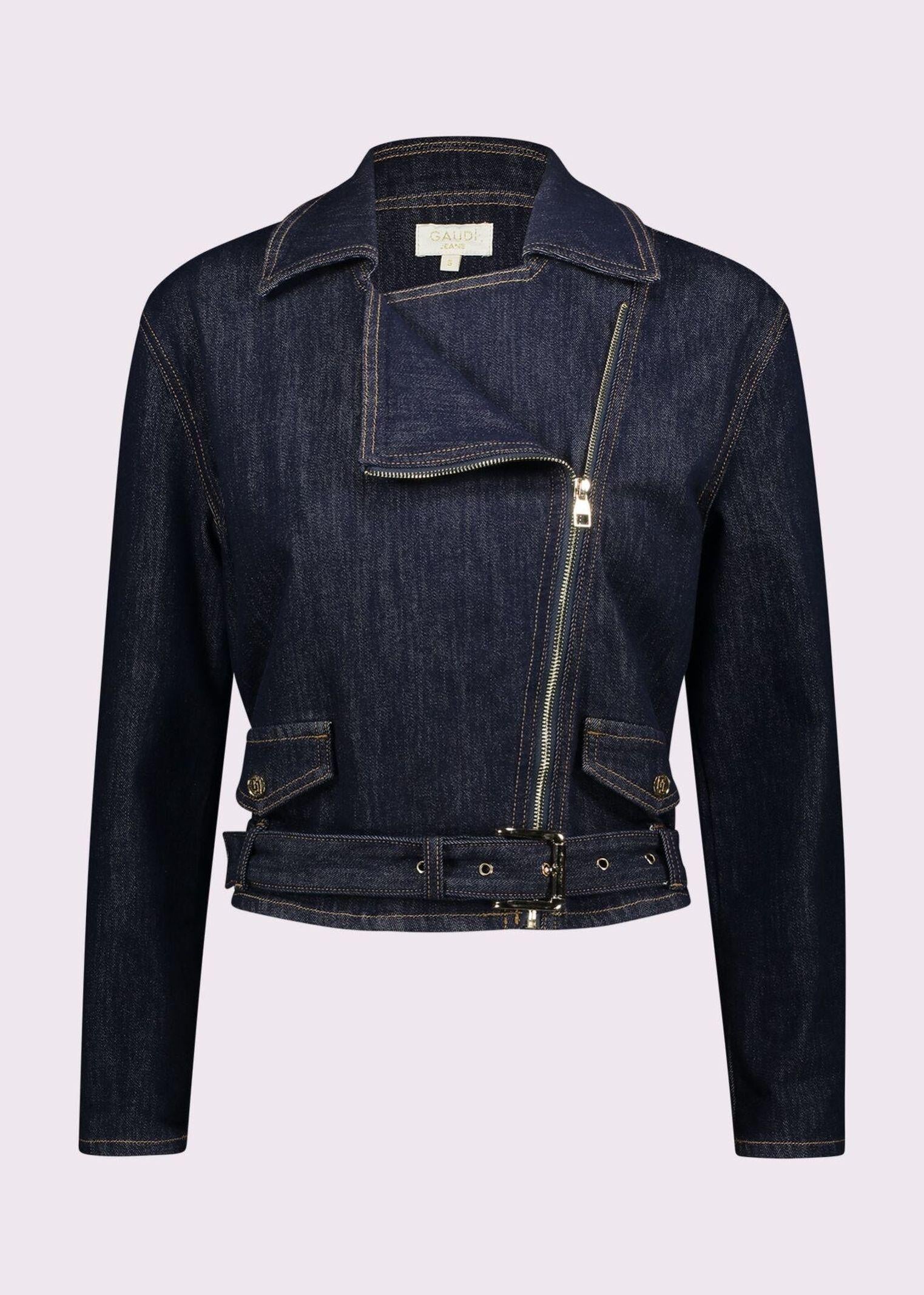 Giubbotto biker con cintura - Gaudi 611BD36001 00 GAUDI' 