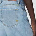 Jeans largo con fondo sfrangiato - Pinko 103857-A2E5 PJN PINKO 