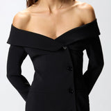 Abito a tubino stile blazer 106139A304 Z99 PINKO 