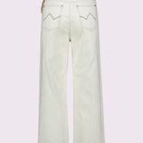 Jeans cropped in bull con catena