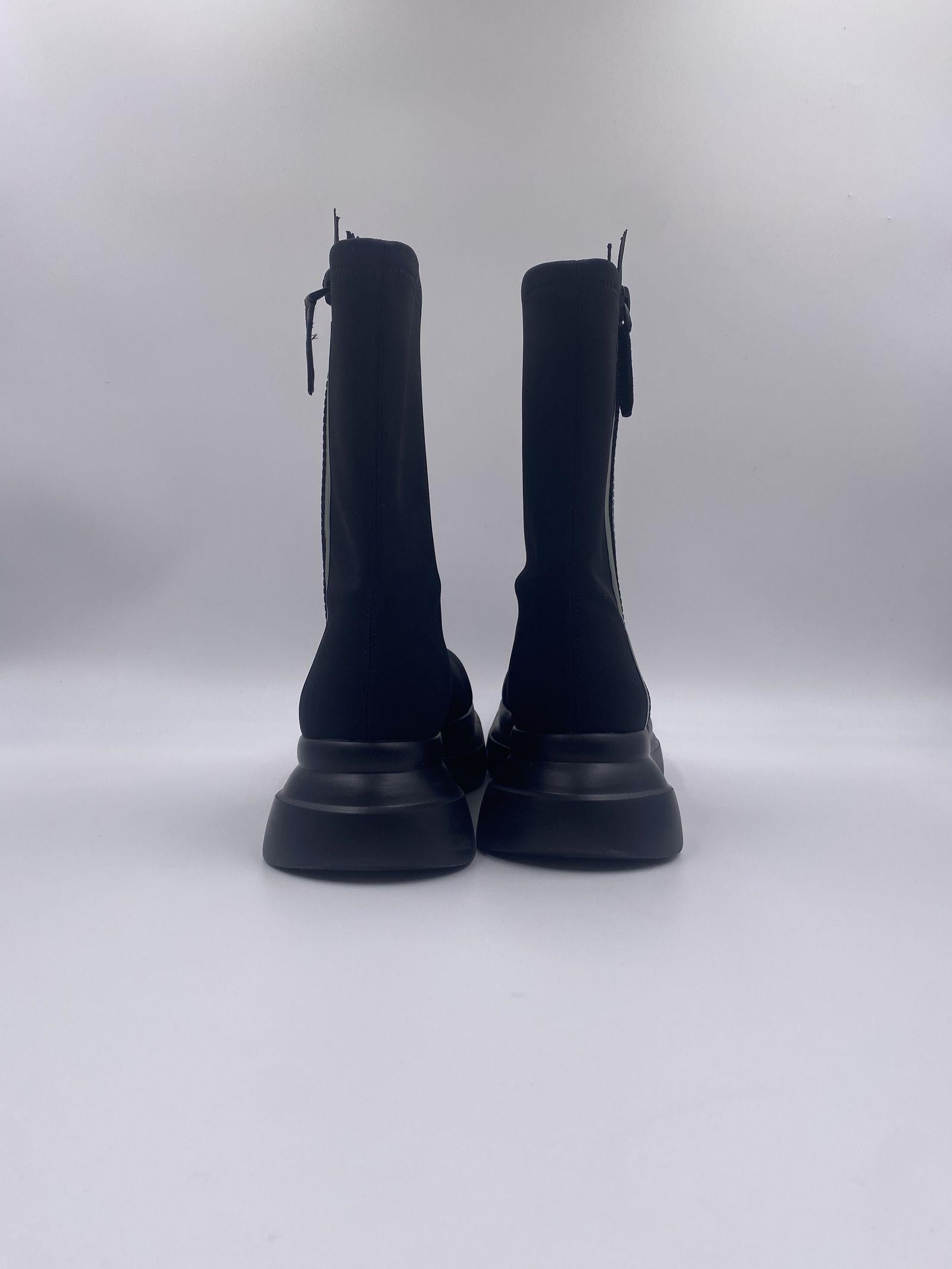 Stivale in neoprene con cerniera PJ512G NERO JEANNOT 