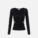 Giacca bielastica - Elisabetta Franchi GI16056E2 110 ELISABETTA FRANCHI 