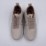 Sneakers Liverpool Woman Beige Copper
