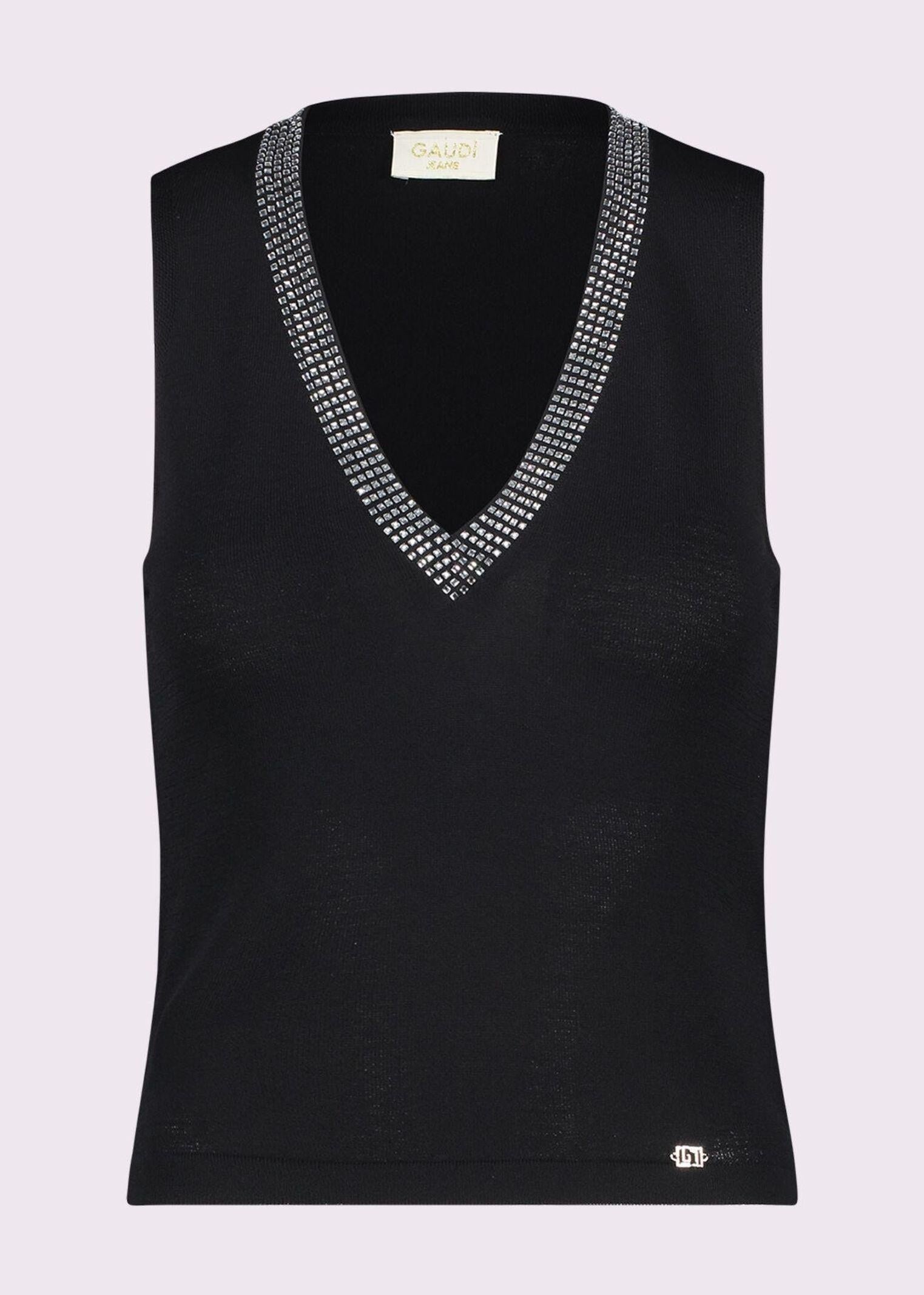 Top con strass - Gaudi 611BD43003 2001 GAUDI' 