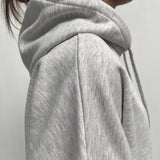 Felpa con cappuccio A1266 GRIGIO OFELIA 
