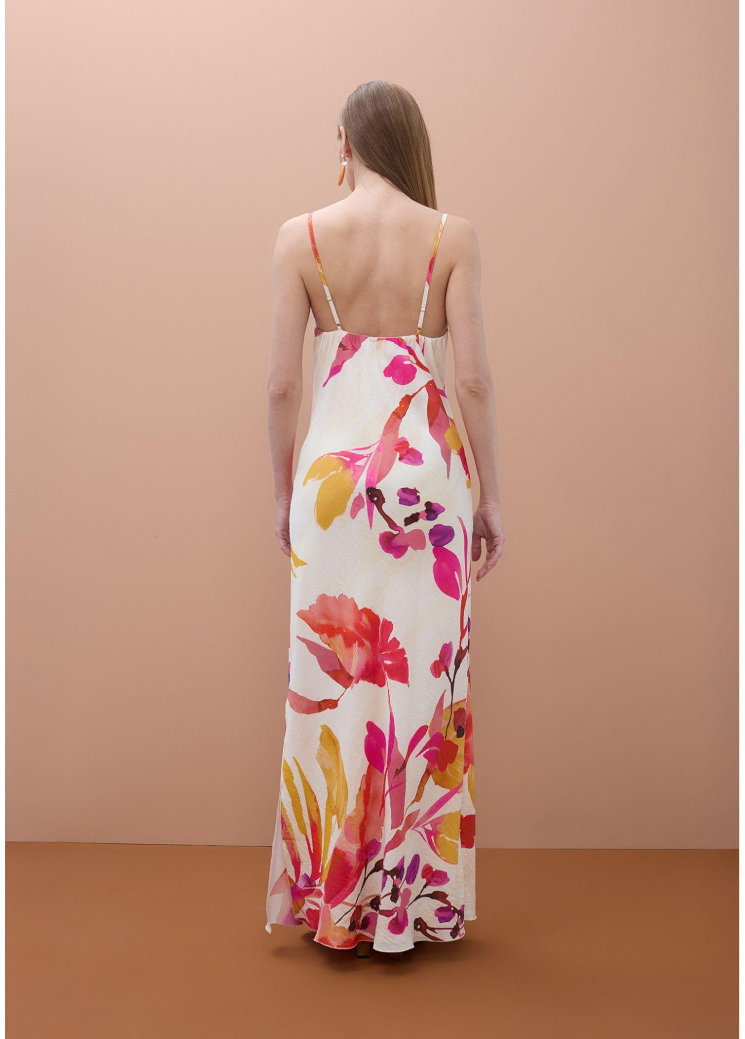 Abito lungo floreale - Maite MS2616008 20Z MAITE 