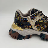 Sneakers Jewel nero e verde 2502070 NEROORO JOIAPARIS 