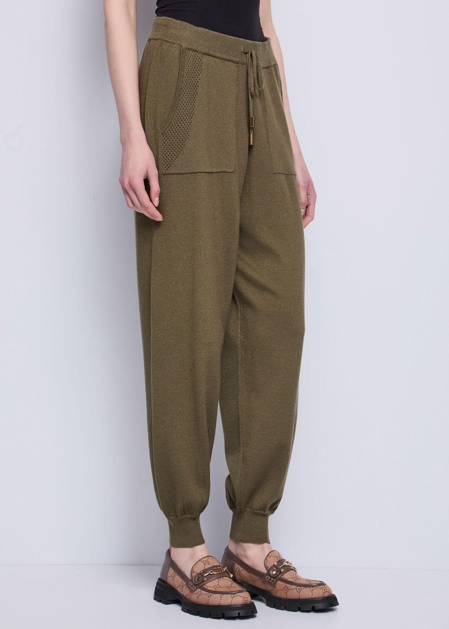 Pantalone lurex con coulisse 521BD23002 2502 GAUDI' 