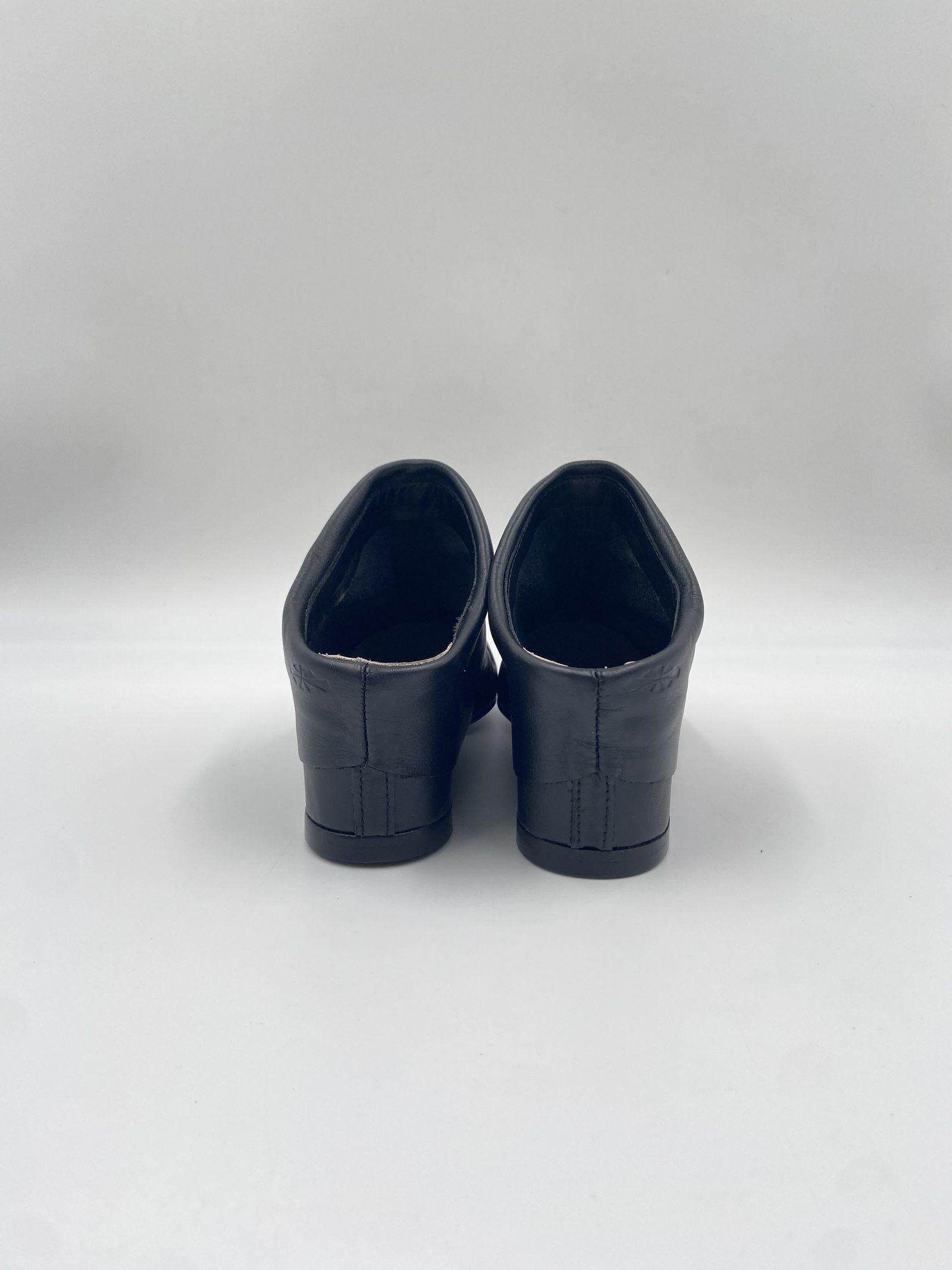 Sabot con zeppa - Patrizia Bonfanti IRIS NERO PATRIZIA BONFANTI 