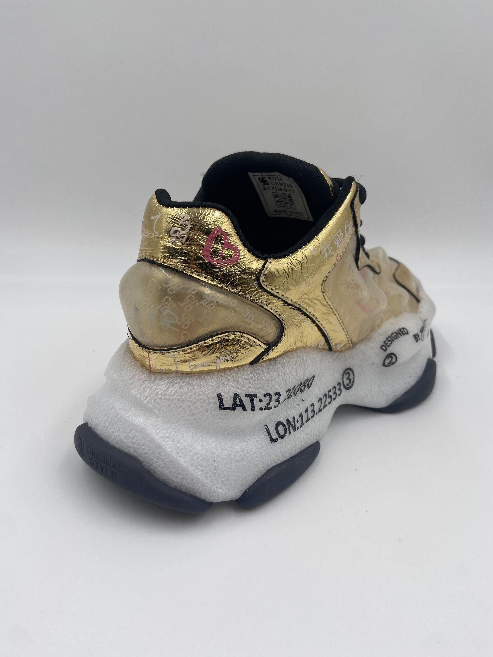 Sneakers oro 6F038 0112 CLJD 