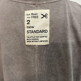 T-shirt scollo a V 2831 TORTORA OFELIA 