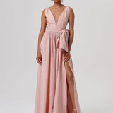 Abito lungo in taffetà - Fracomina FQ26SD3009W83101 444 FRACOMINA 