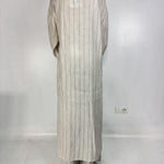 Camicia lunga con motivo a righe - Eleh SS260273 ECRU ELEH 