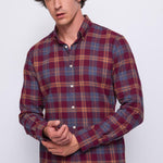 Camicia check in flanella 521GU45025 526057-01 GAUDI' 