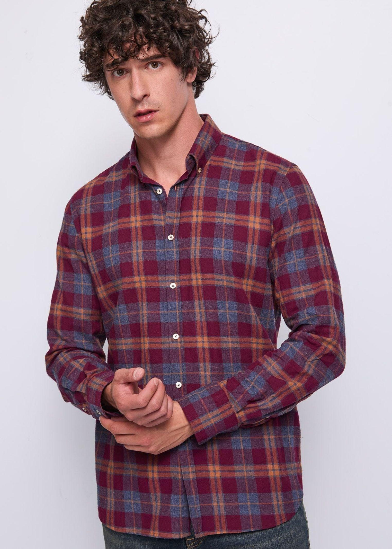 Camicia check in flanella 521GU45025 526057-01 GAUDI' 