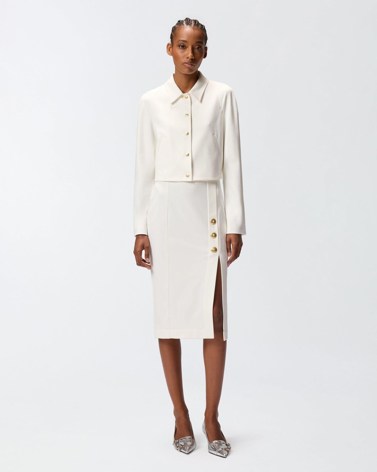 Giacca bottoni dorati 105784A24C Z05 PINKO 